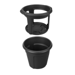 green basics potato pot 33cm living black